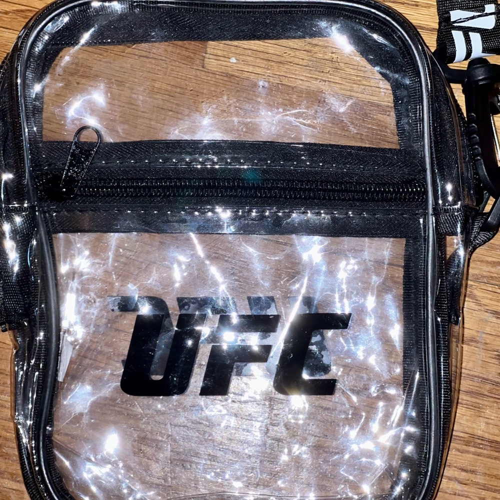 UFC Clear Crossbody Bag - NWOT